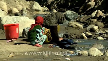 Post Flood disaster, Ladakh