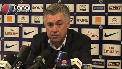 Conférence de presse de Carlo Ancelotti avant Brest-PSG