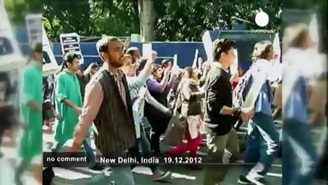 Manifestations en Inde contre les violences... - no comment