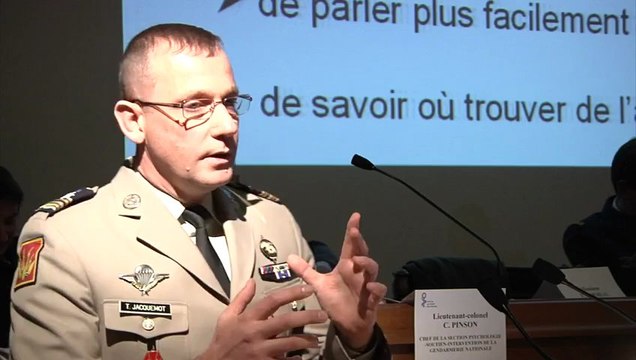 1er séminaire du service de santé des armées sur les traumatismes psychiques dans les armées, 3