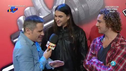 DAVID BISBAL Y RAFA RUEDA DE PRENSA GANADORES 20-12-2012