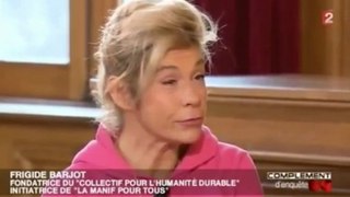 01/12/12 Frigide Barjot est l'invitée de Benoît Duquesne en mairie de Paris 19ème arrondissement - La Manif Pour Tous