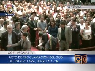 Proclamado Henri Falcón como gobernador reelecto