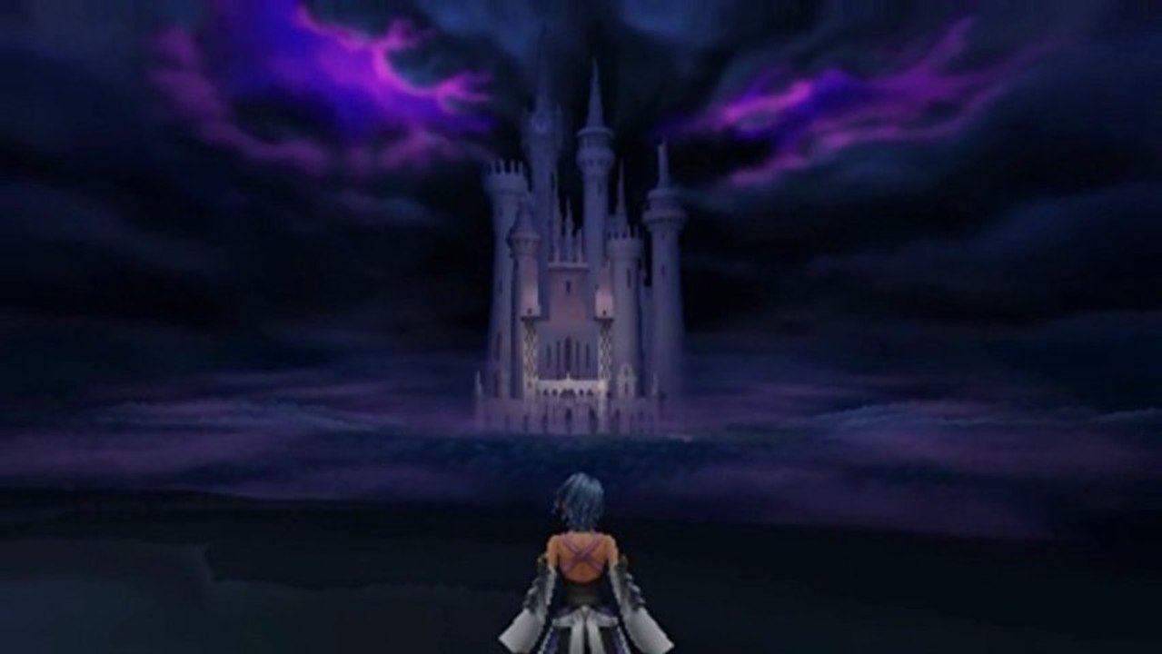 KH Birth by Sleep Final Mix | Escenas Episodio Secreto |  3 - Mundo caído en la oscuridad