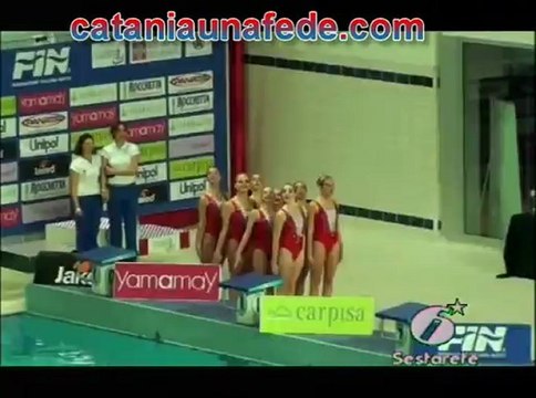 Domenica alla piscina di Paternò nuoto sincronizzato