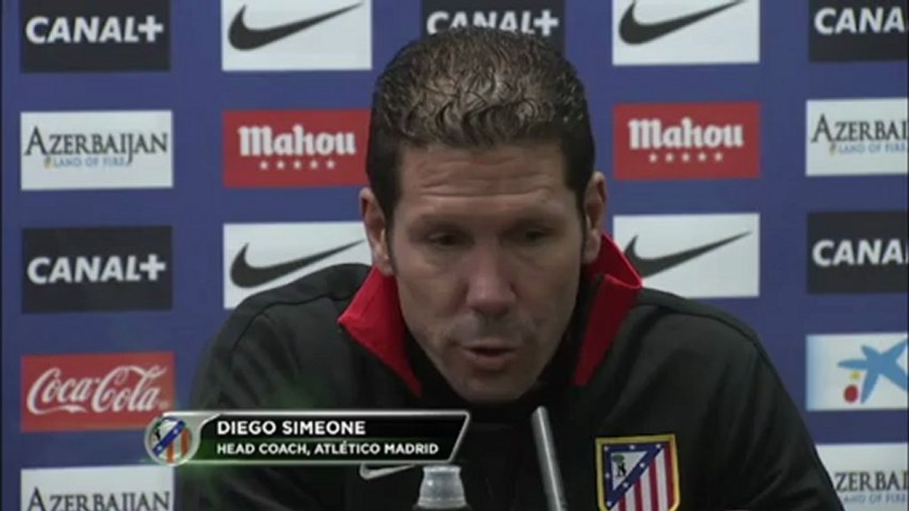 Simeone elogia al celta y la calidad de Aspas