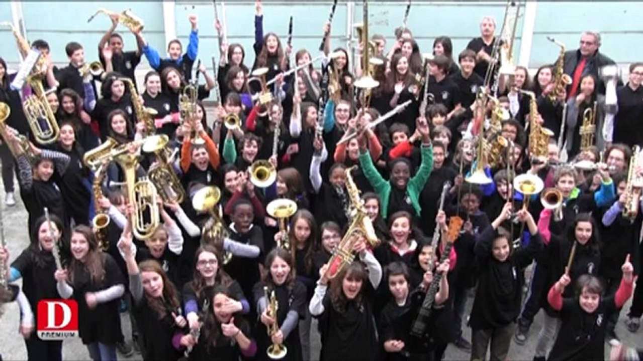 Classe Orchestre du  collège Ponts Jumeaux