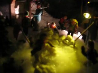 la bataille de boules de neige