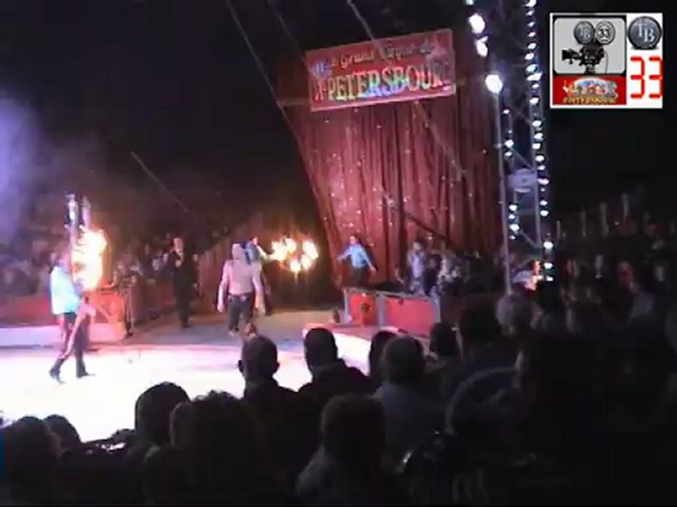 le cirque de st Petersbourg du 7 décembre 2012 au 6 Janvier 2013