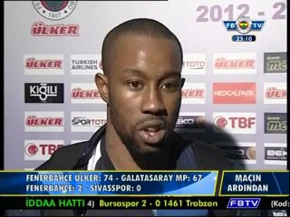 19 Aralık 2012 Galatasaray MP Maçı Sonrası Emir Bogan Bo Andersen Röportajları
