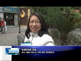 Capitalinos se muestran escépticos ante supuesto fin del mundo