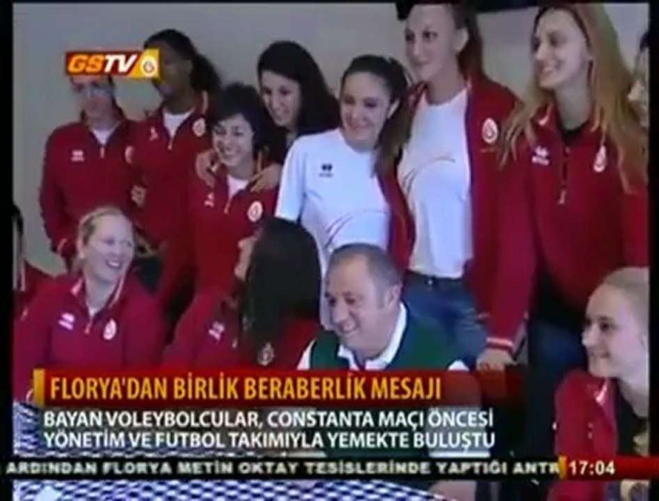 galatasaray bayan voleybol takımı florya'da