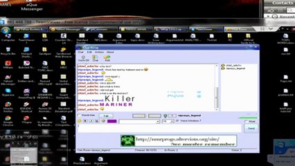 aQua Messenger Version 1.0.0.2 - Yahoo Japan Chat Client Test By Hakeem