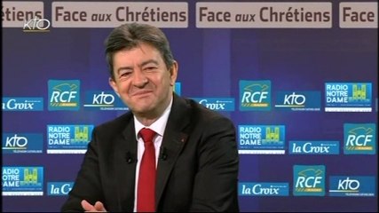 J.-L. Mélenchon "Face aux chrétiens" KTO