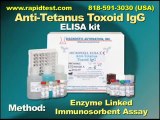 Anti Tetanus Toxoid IgG ELISA kit