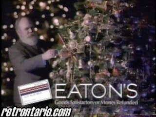 Eatons Goose Linens Christmas 1992