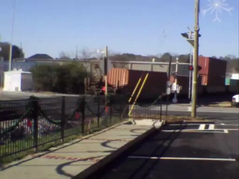 Norfolk Southern intermodal train through Austell Ga. into Whitaker Yard.