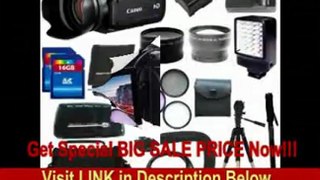 [BEST PRICE] Canon VIXIA HF G10 HFG10 Full HD Camcorder with HD CMOS Pro and 32GB Internal Flash Memory + 32GB Deluxe Accessory Kit