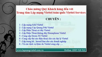 lap mang viettel quan cau giay - YouTube