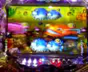 （携帯映像）スーパー海物語ライトin沖縄　　大当たり後のラウンド昇格演出