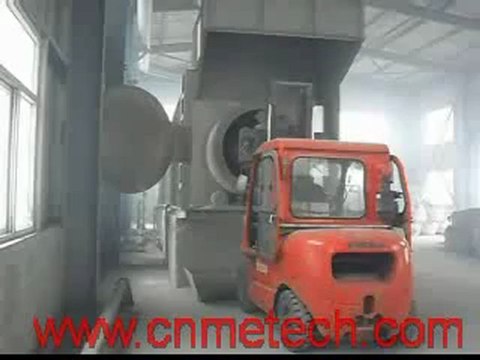 cold dross barrel (dross cooling&crushing&screening system) of cold aluminum dross processing system