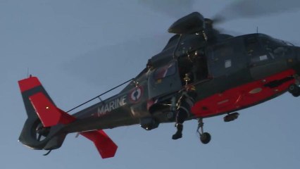 L'équipe d'evaluation et d'intervention (EEI) s'entraîne au treuillage