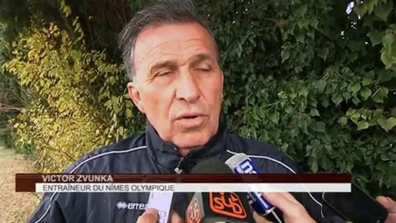 Avant match Nîmes - Niort 21/12/2012