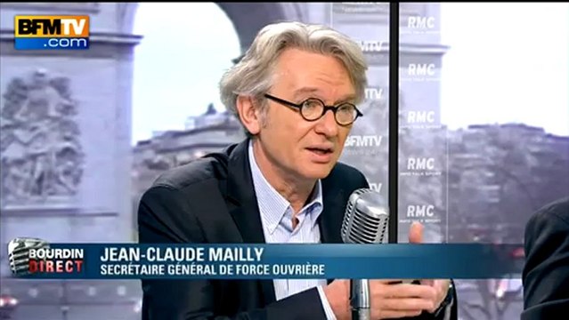 Mailly : François Hollande n'aurait pas dû parler de compromis historique