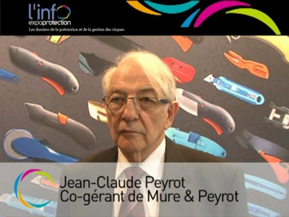 Expoprotection 2012  : les nouvelles lames de la société Mure & Peyrot