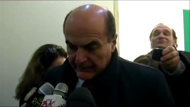 Bersani - L'Italia deve tornare ad avere il suo ruolo nel Mediterraneo (03.12.12)