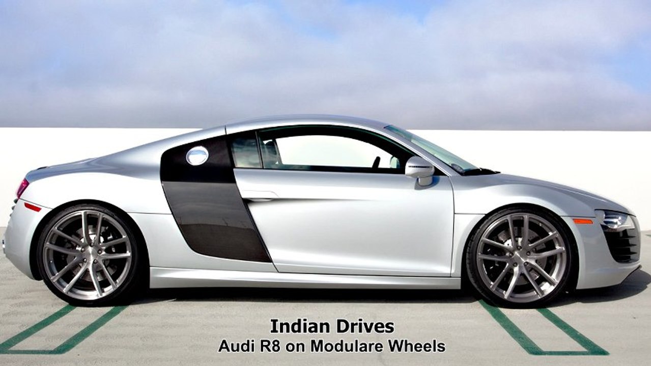 Audi R8 on Modulare Wheels