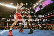 Tomasz Adamek vs Steve Cunningham Live Online Streaming Here