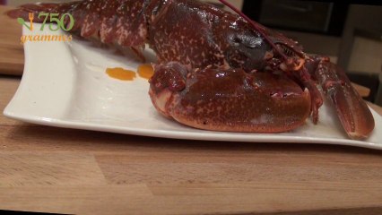 Cuisson du homard au court-bouillon - 750 Grammes