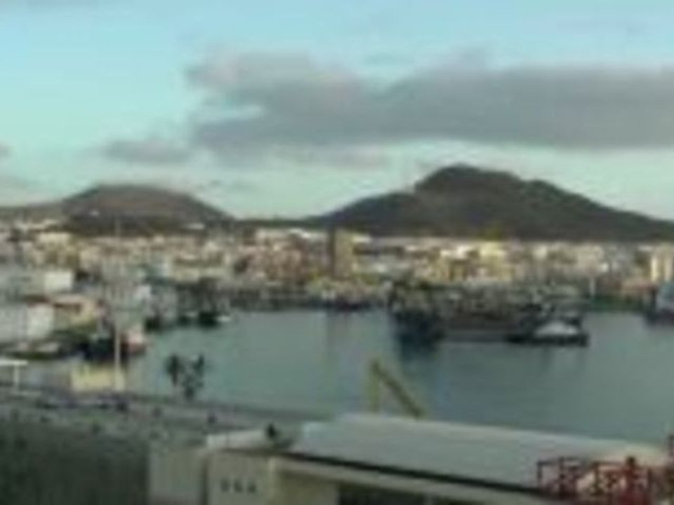 Der Puerto de la Luz- der Hafen von Las Palmas