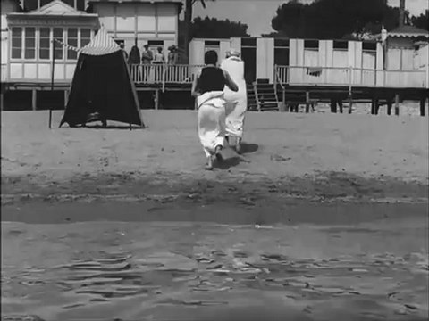 Max a peur de l'eau, de Max Linder (extrait)