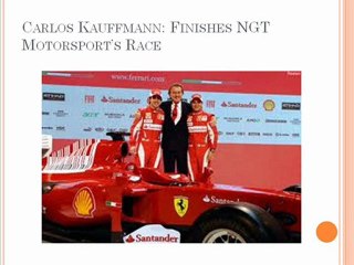 Venezuelan Race Car Star Carlos Kauffmann: From Dentistry to the Track 🏁