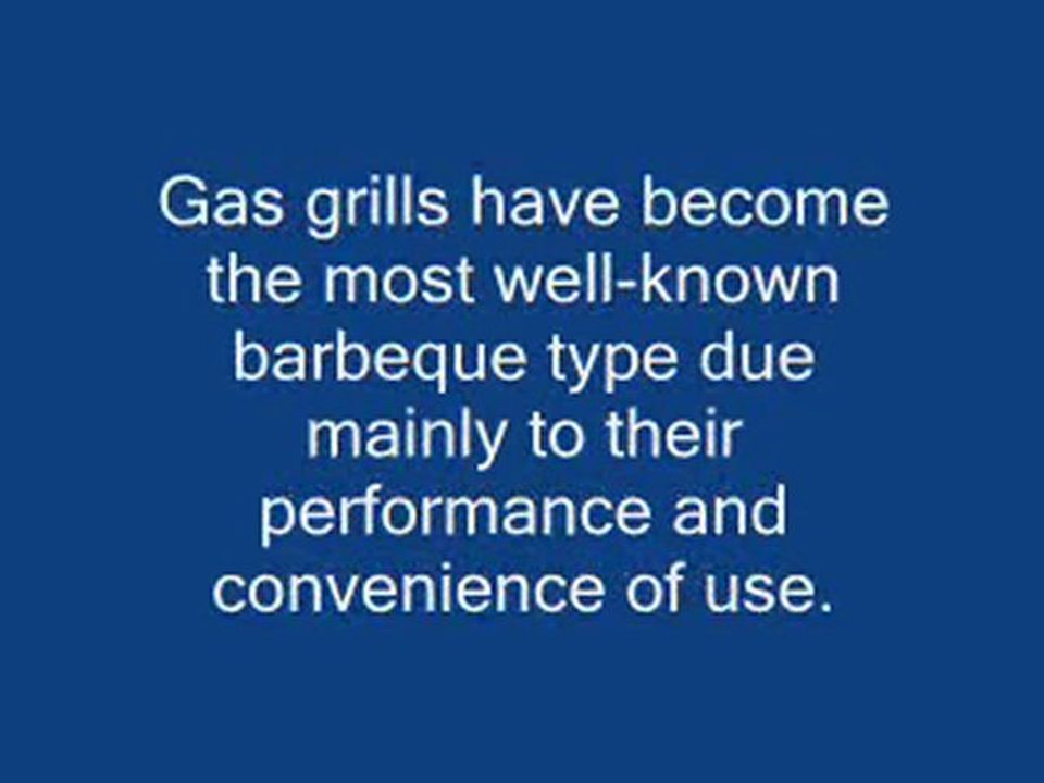 Gas grills and its Functions