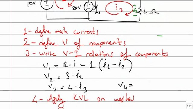 maerbir460 dc ckts mesh analysis example 01
