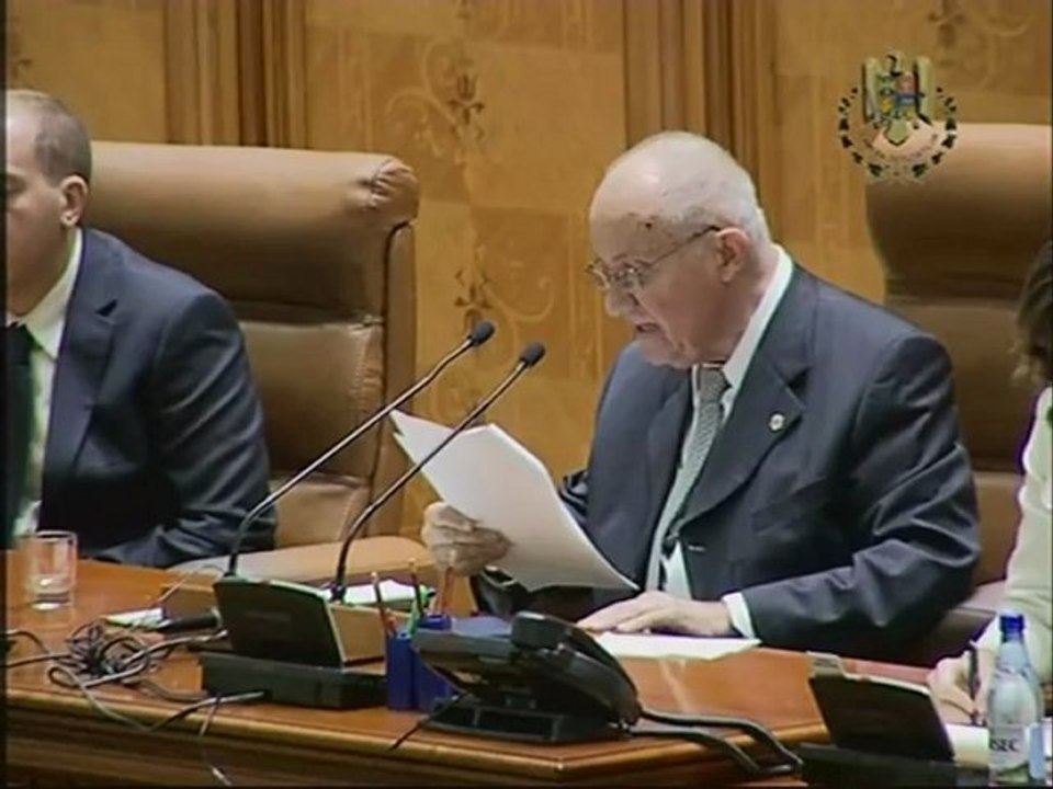 Academicianul Dinu Giurescu despre Interesul National in Sedinta Camerei Deputatilor din 19.12.2012