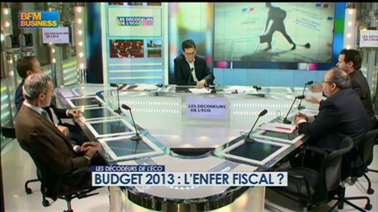 Budget 2013 : l’enfer fiscal ? - 20 décembre - BFM : Les décodeurs de l'éco 5/5