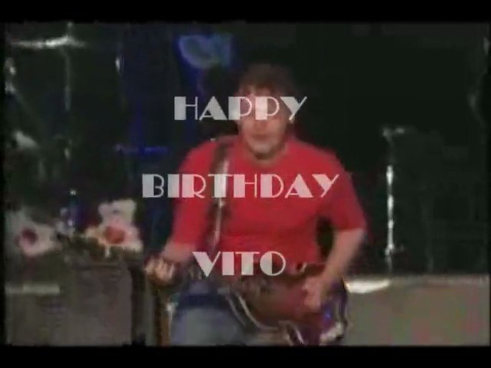 HAPPY BIRTHDAY VITO