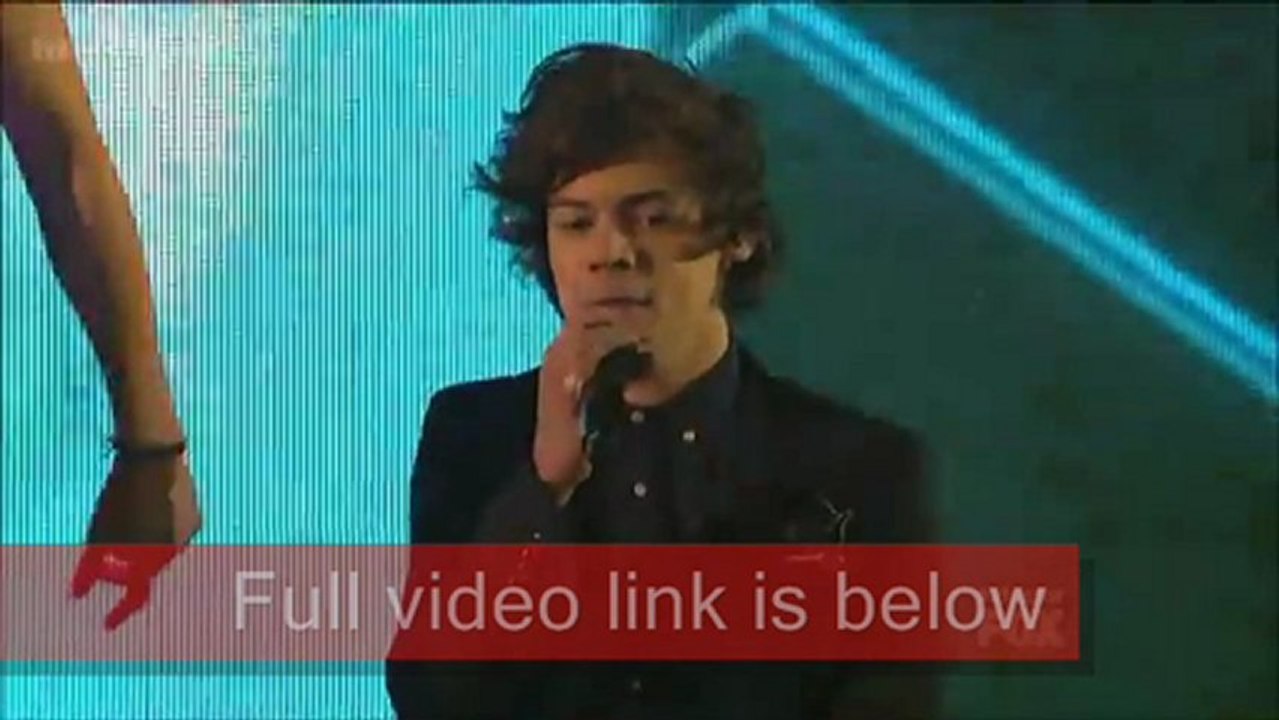 One Direction Performs 'Kiss You' on 'X Factor' Finale!