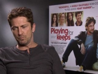 Gerard Butler talks about getting broody