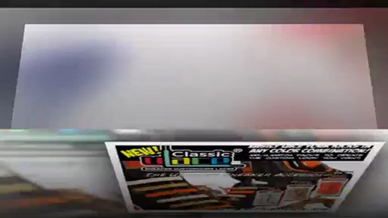 Customizing Shoe Lace System For Sneakers. U-Lace Turns Sneakers Into Slip-Ons.