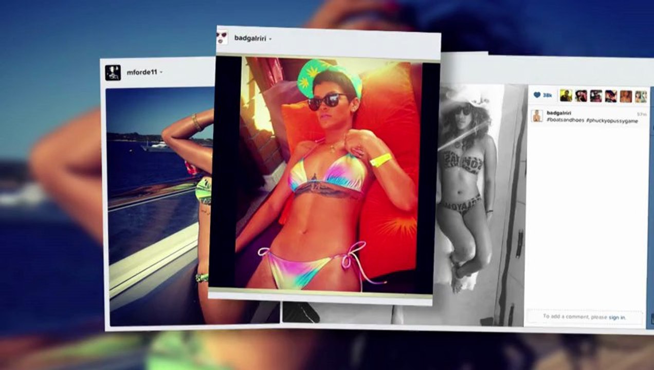 Rihanna zeigt ihre Haut