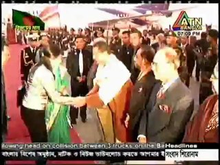 Thai PM Shinawatra in city