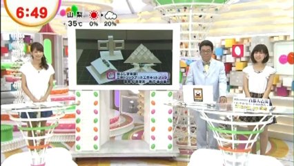 20120829 Mezamashi 立體TRICK ART