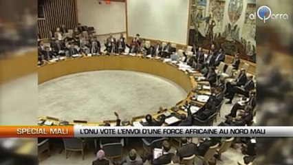 L'ONU vote l'envoi d'une force africaine au Mali