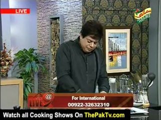 Live At 9 With Chef Gulzar - 21st December 2012 - Part 1