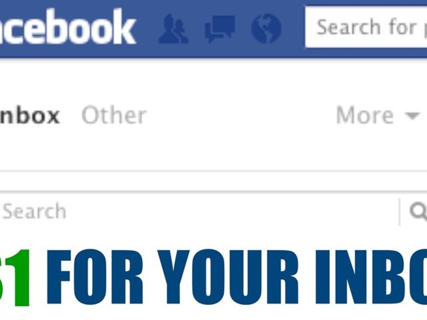 ⁣Facebook Tests $1 Fee to Send Message to Stranger's Inbox